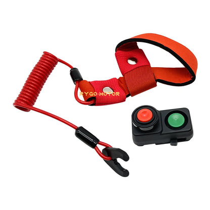 Safety Tether Lanyard Kill Stop Switch for Kawasaki Jet Ski 300SX (1986–91)
