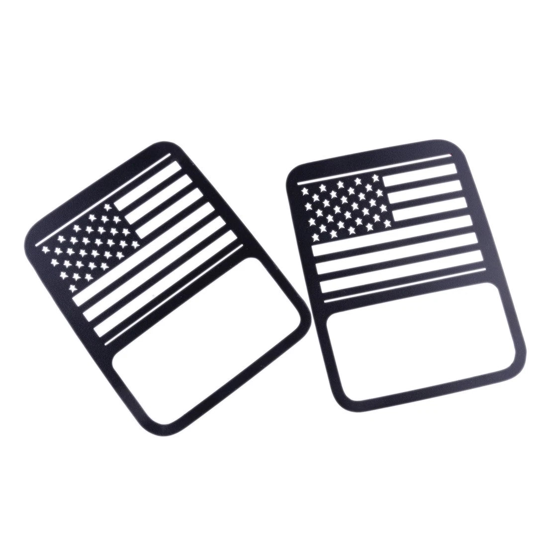 Rear Tail Light Cover Bezel American Flag for Jeep Gladiator JT (2020-2021)