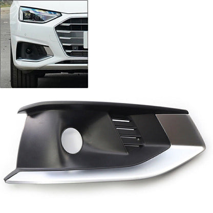 Front Bumper Fog Light Grille Cover Trim for Audi A4L (2020-2022)