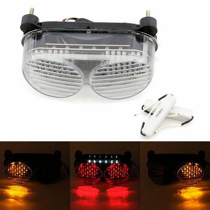 Integrated Tail Light Turn Signals for Kawasaki ZX6R ZX9R ZZR600 (2000-2009)