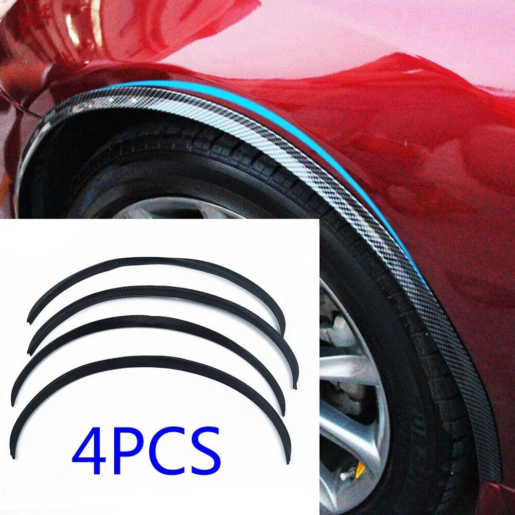 Wheel Eyebrow Protector Exterior Rubber Trim Flare