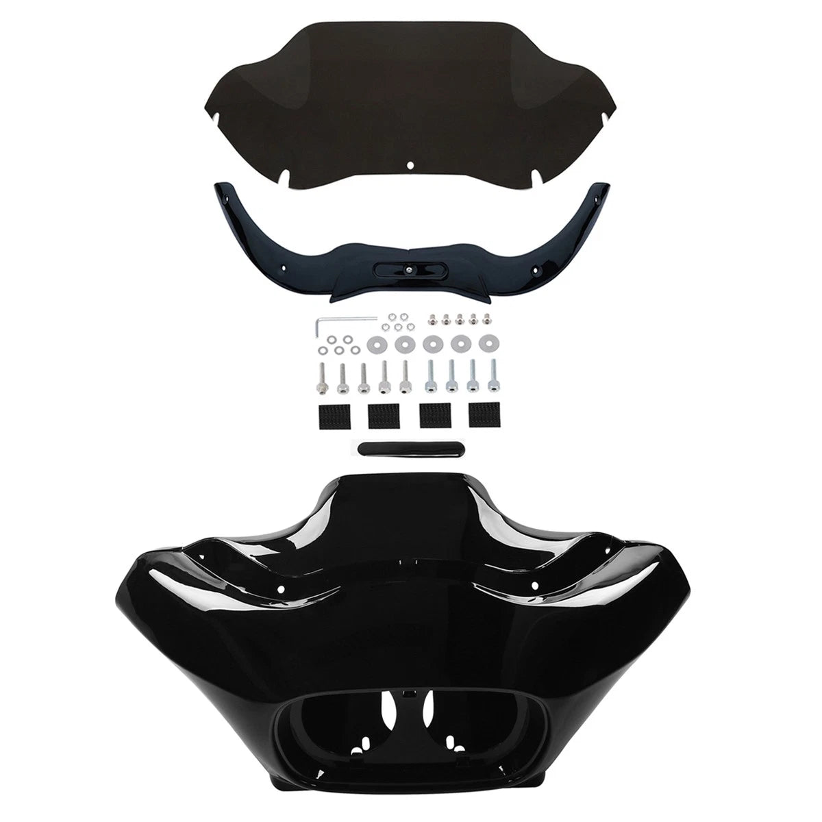 Inner & Outer Fairings Windshield Trims for Harley Road Glide (1998-2013)
