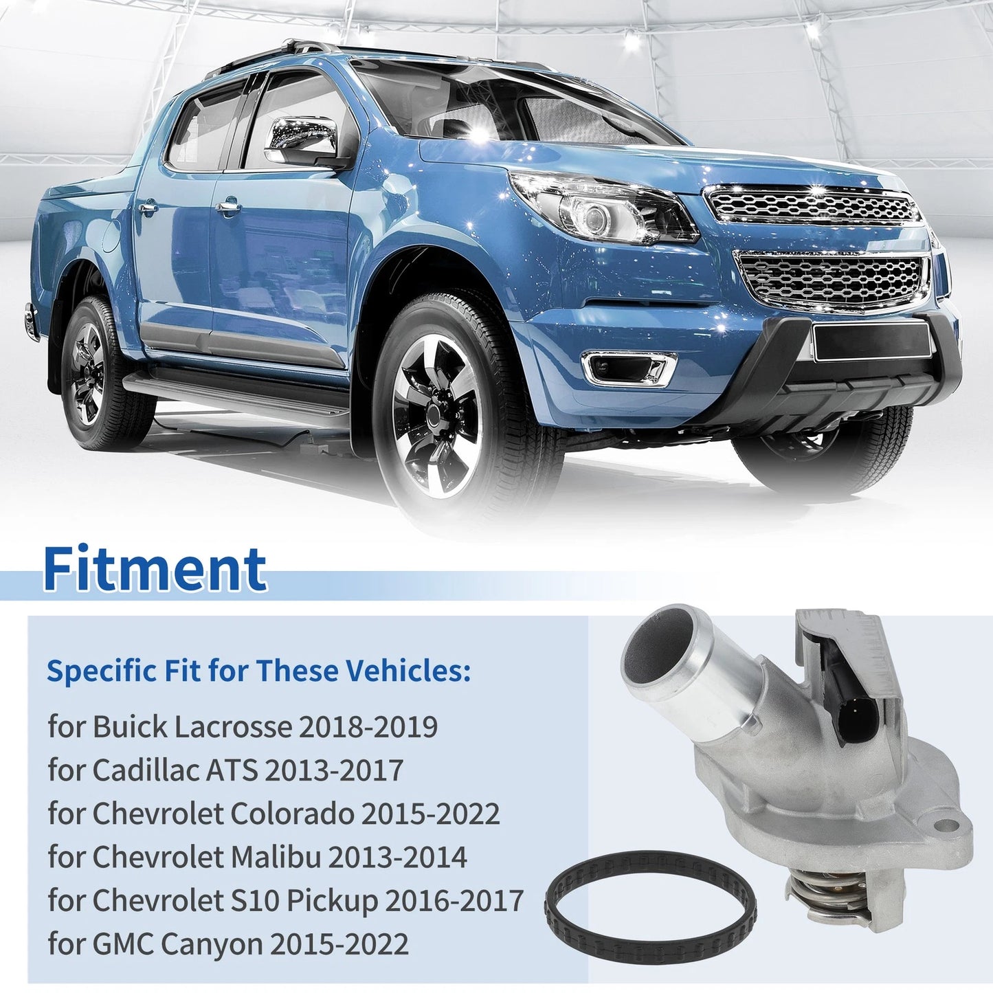 Thermostat Housing Assembly for Chevrolet Colorado GMC Canyon (2004-2012)