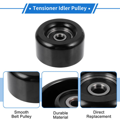 Drive Belt Idler Pulley for Nissan Versa (2009-2011, 2014-2018) 1 Pc