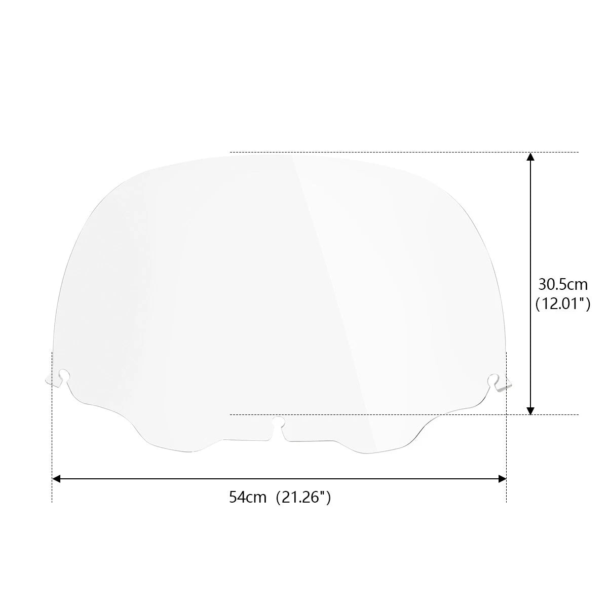 Clear Windshield for Harley Electra Street Trike Glide (1993-2013)