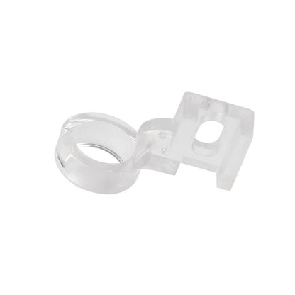 Clear Free Motion Couching Ruler Presser Foot for Low Shank Sewing Machines