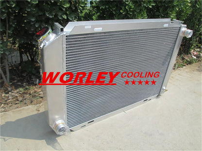 3 Row Aluminum Racing Radiator for Ford Mustang GT/LX 1979-1993