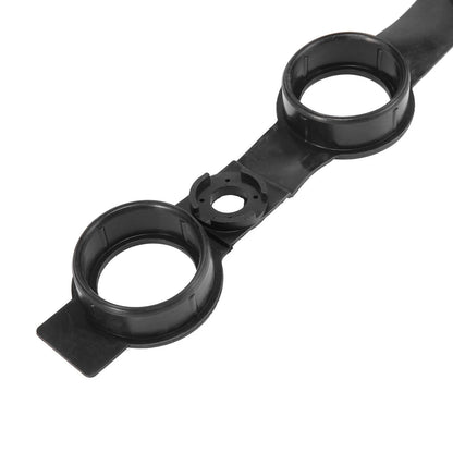 Black Valve Cover Gasket Seal Set for BMW E46 E39 (2000-2006)