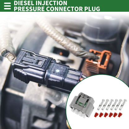 6 Pin Diesel Injection Pressure Connector Plug for Toyota
