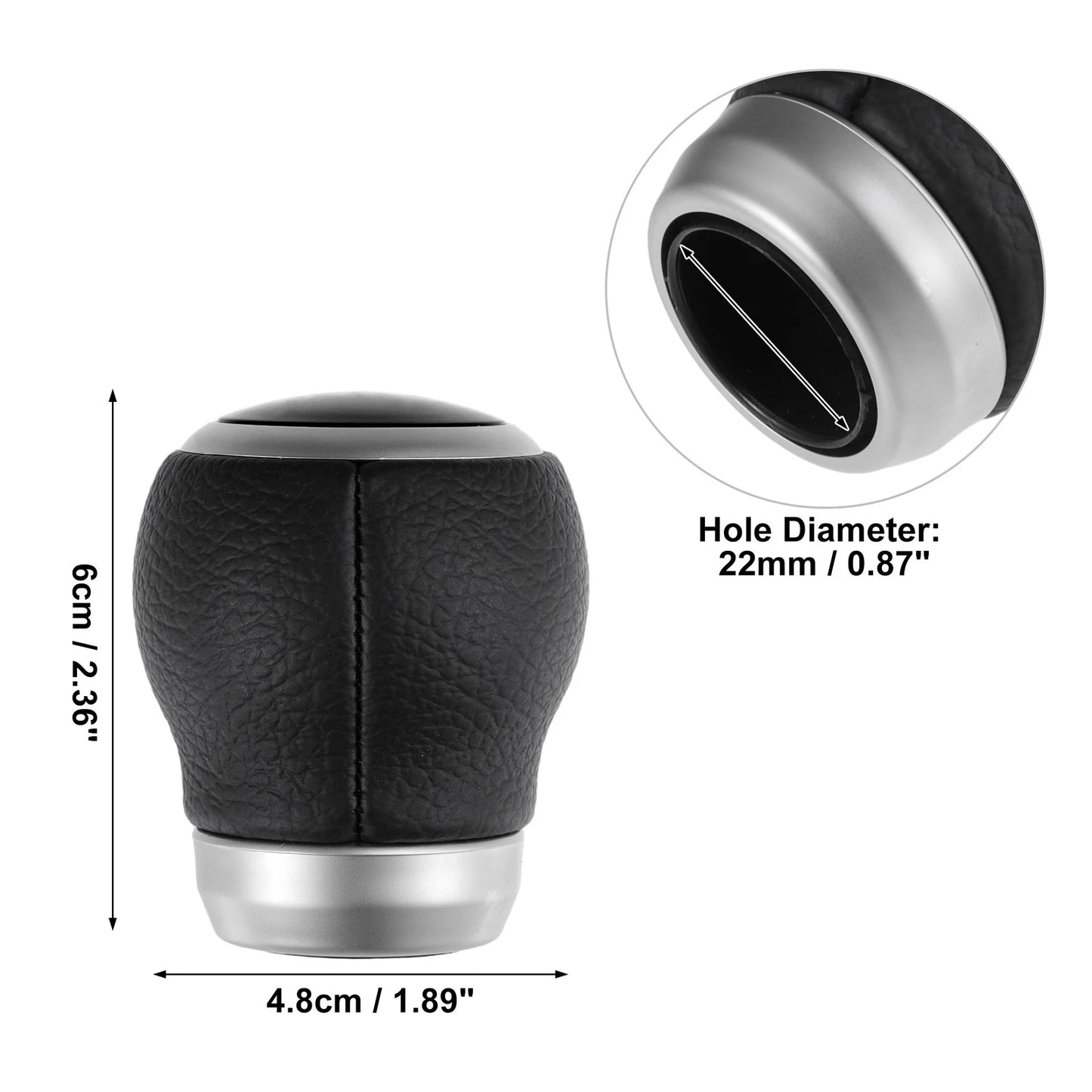 6 Speed Manual Gear Shift Knob for Subaru Impreza WRX STI Outback (2002-2021)