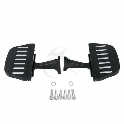 Rear Passenger Floorboards & Highway Foot Pegs for Harley Street Glide (93-25)