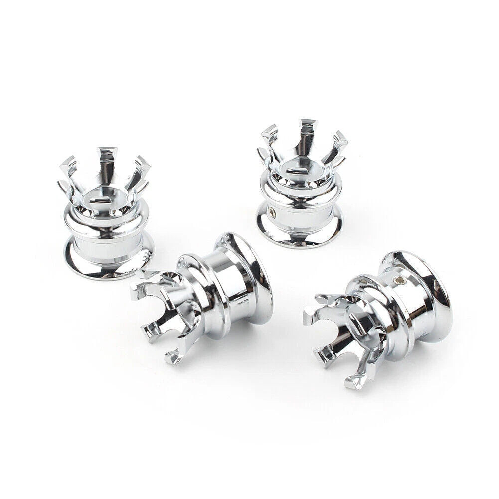 Chrome Head Bolt Topper Cover Cap Engine Cover Trim for Sportster XL883 1200