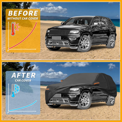 Waterproof All Weather Car Cover for Jeep Grand Cherokee