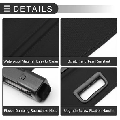 Retractable Cargo Cover for Mitsubishi Outlander 2022-2023 Gloss Black
