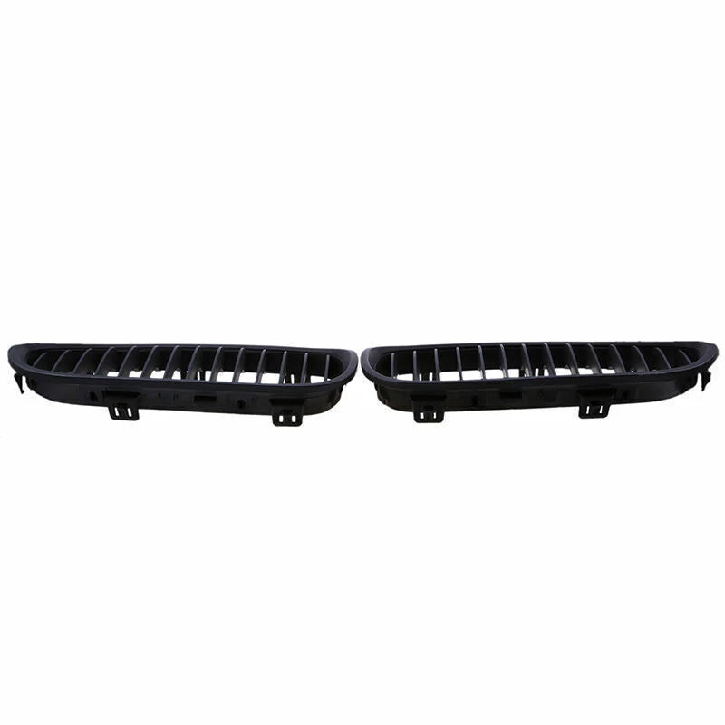 Matte Black Front Kidney Grilles for BMW E92 E93 M3 328i 335i (2006-2009)