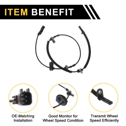ABS Wheel Speed Sensor Front Left for Chevrolet Blazer