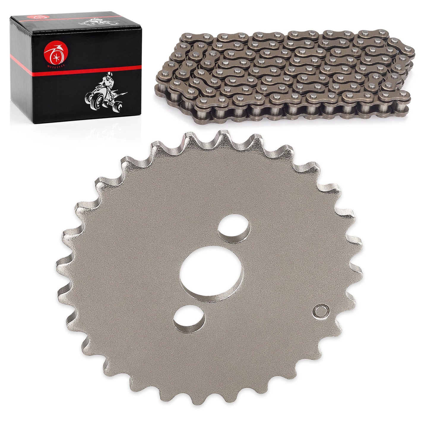 Camshaft Sprocket 28T & Timing CHAIN For Honda XR80 XR80R XL80S (1979–1999)
