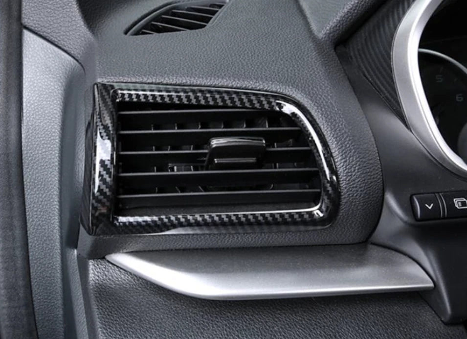 Side Air Vent Cover Trim for Mitsubishi Eclipse Cross 2018-2021 Carbon Fiber