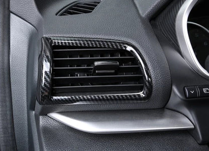 Side Air Vent Cover Trim for Mitsubishi Eclipse Cross 2018-2021 Carbon Fiber
