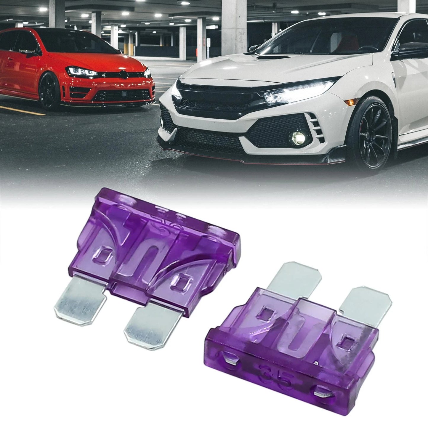Fuse / 10pcs / Universal Medium Blade Style Fuse for Car, Motorcycle, Boat