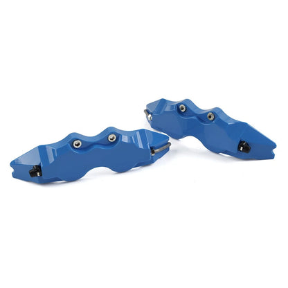 Blue Universal Small 3D Style Car Auto Disc Brake Caliper Covers Set