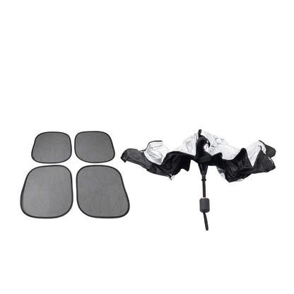 Front Window Cover Umbrella Sun Shade for Car Windshield - Foldable Design