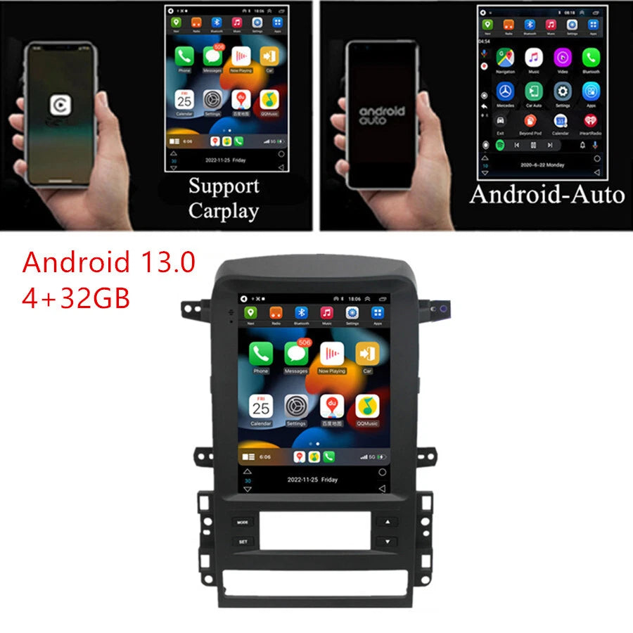 9.7" Android 13 Stereo Radio GPS for Chevrolet Captiva (2006-2010)