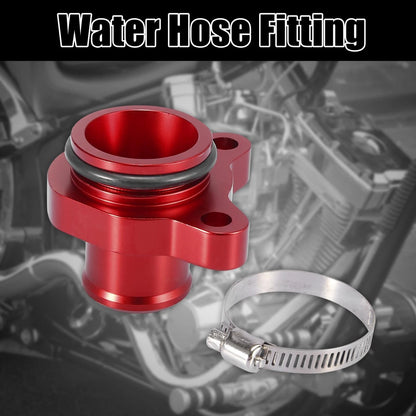 Water Hose Fitting Replacement Set Red for BMW 325i 335i 525i