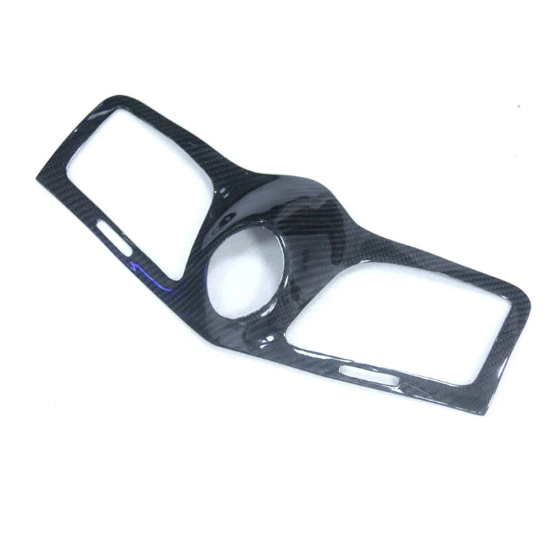 Carbon Fiber Console Clock Vent Panel Cover Trim for Maserati GranTurismo 08-17