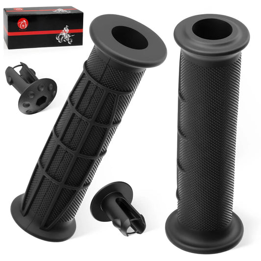 2 x Handlebar Grips & End Guards for Honda Rubicon 500 520 (2015–2021)