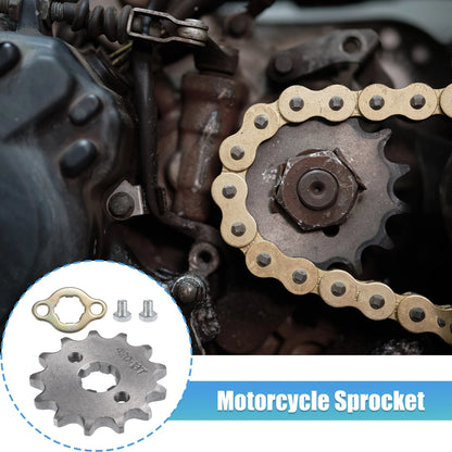 Sprocket Set 13T 17mm ID Front Engine for Dirt Pit Bike ATV