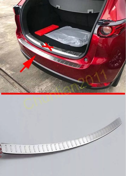 Door Outer Rear Sill Bumper Cover Trim for Mazda CX-5 (2017-2021)