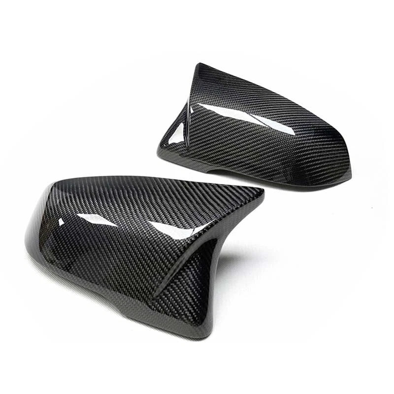 Real Carbon Fiber Side Mirror Shell Cover Cap Replace for Toyota Supra A90 2020+