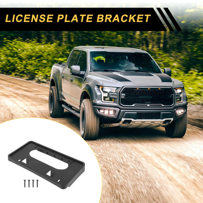 Front Bumper License Plate Bracket for Ford F-150 (2009-2014)