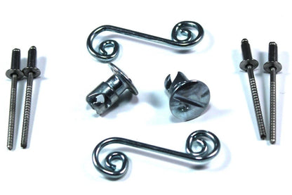 2x Dzus Fairing Quick Release Fastener Quarter Turn Slotted for Suzuki GSXR