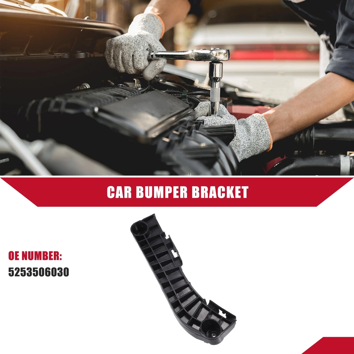 Front Right Bumper Bracket for Toyota Camry (2007-2011)