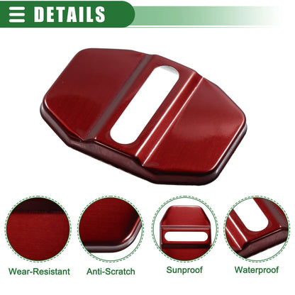 4pcs Car Door Latch Lock Cover for BMW 1 Series 2 Series X5 (2004-2020)