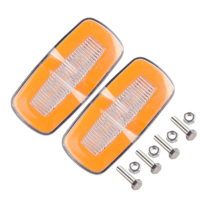 4" LED Amber Side Marker Clearance Lights for Truck Trailer
