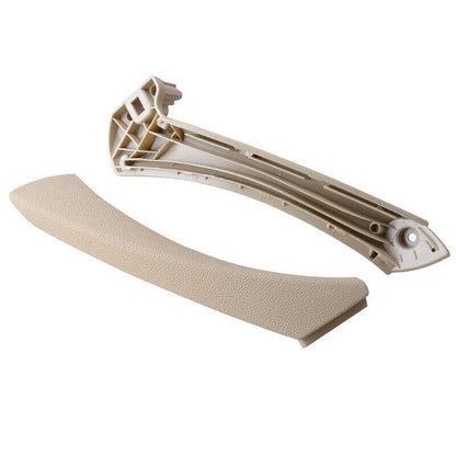 Beige Inner & Outer Door Panel Handle Pull Trim Cover for BMW E90 328i (2007-2013)