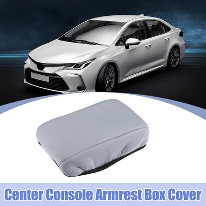 Center Console Armrest Box Cover for Toyota Corolla (2013-2023) Gray Protector