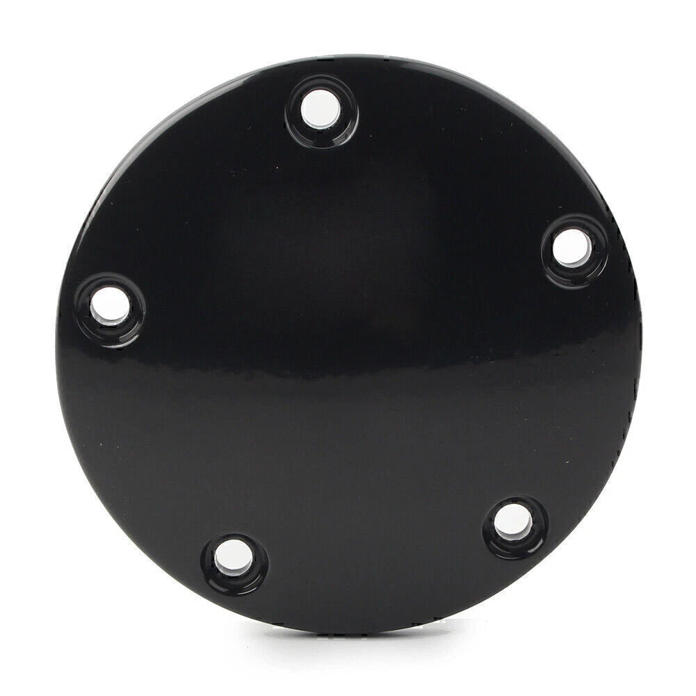 Black Timer Points Cover for Harley Twin Cam Softail Dyna (2000-2017)