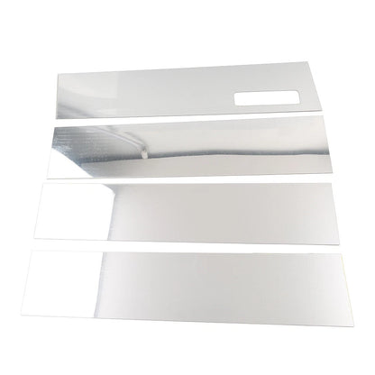 Pillar Post Set Door Window Trim Covers for Ford F150 2015-2022