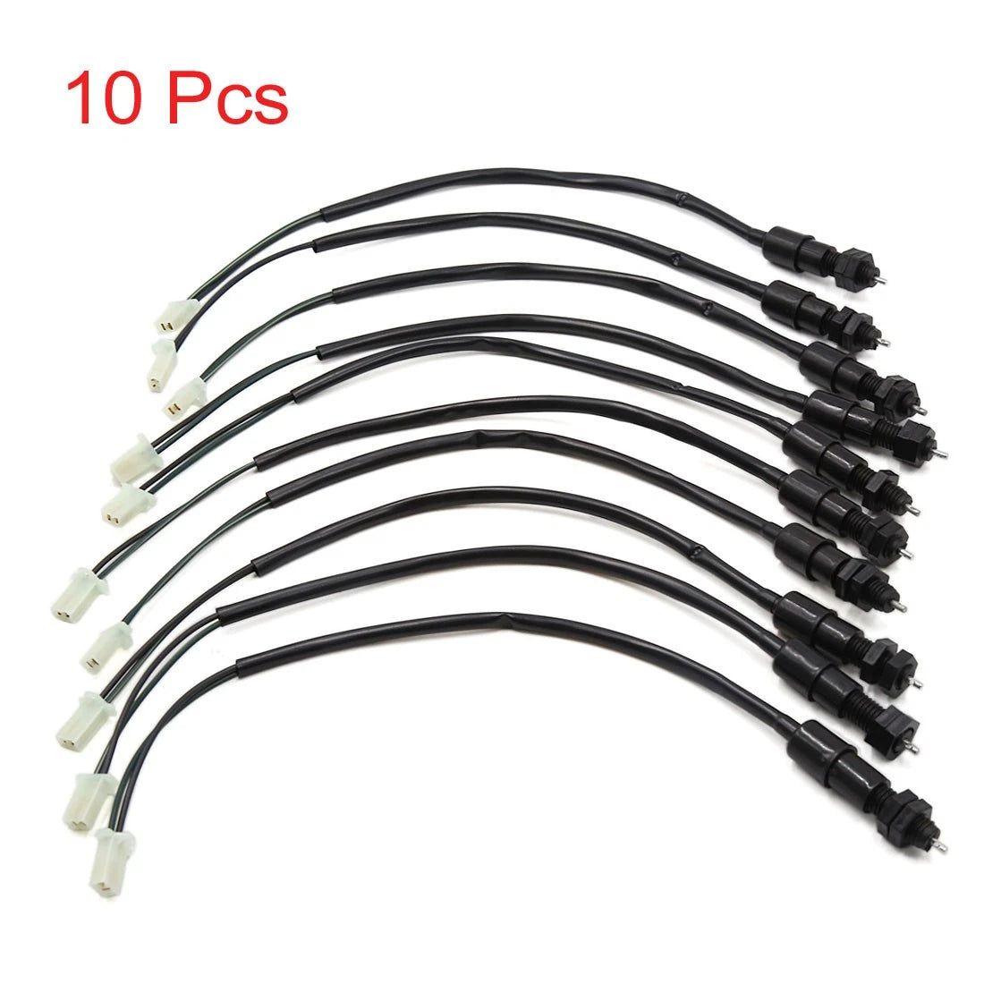 10Pcs 38.5cm Motorcycle Scooter Rear Brake Stop Switch Cable Wire