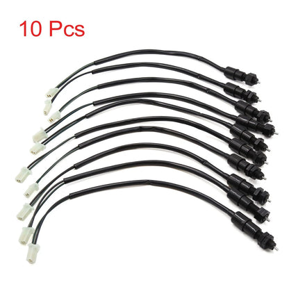 10Pcs 38.5cm Motorcycle Scooter Rear Brake Stop Switch Cable Wire