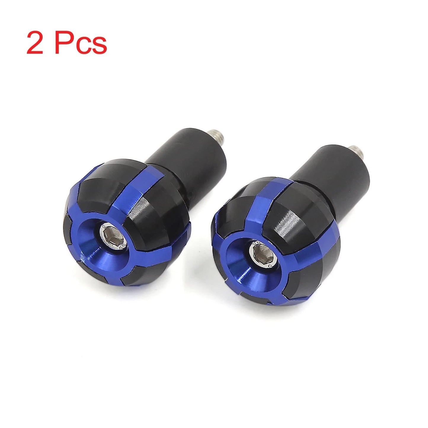 End Cap / 2 x Slider Handle Bar Hand Grip for Motorcycle