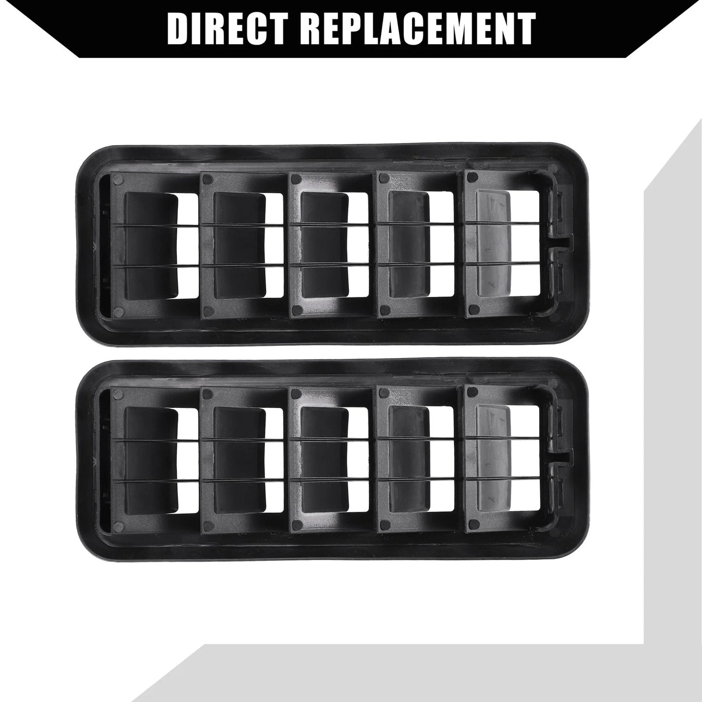 Back Panel Air Vent Grille for GMC Chevrolet Silverado  2 x Pieces
