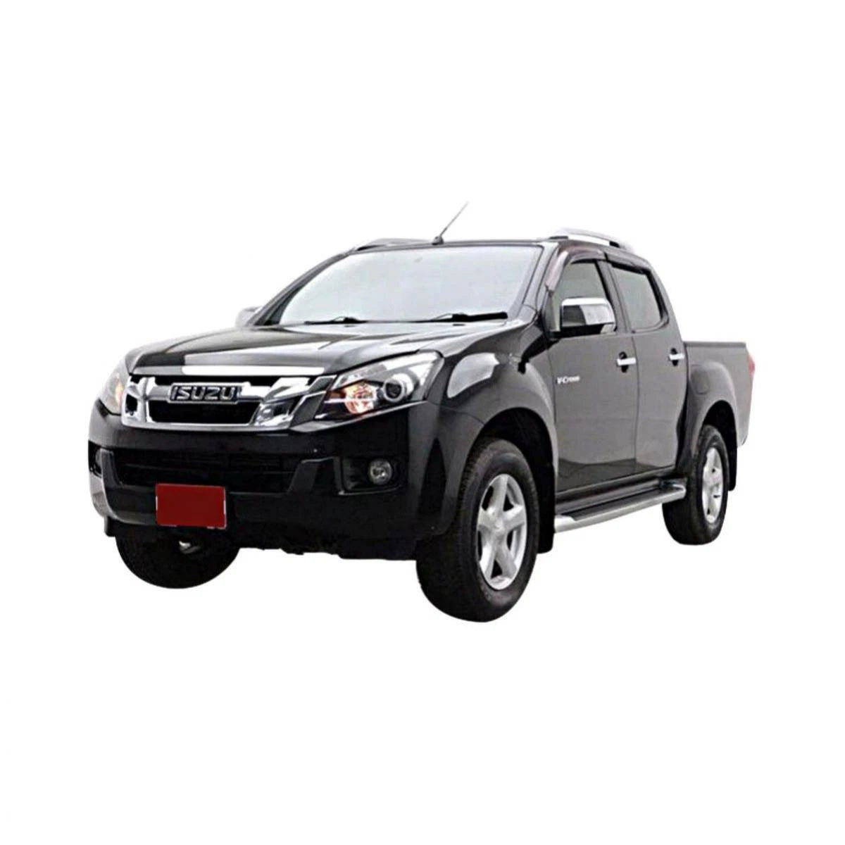 Exterior Door Handles Cover Trim Chrome Set 4 Fits Isuzu D-Max Truck 2011-15 D05