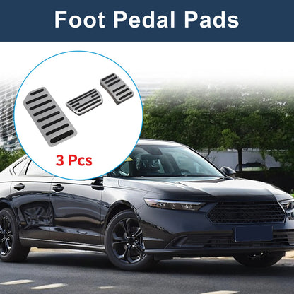3 x Automatic Foot Accelerator Pedal Covers for Honda Accord (2016-2022)
