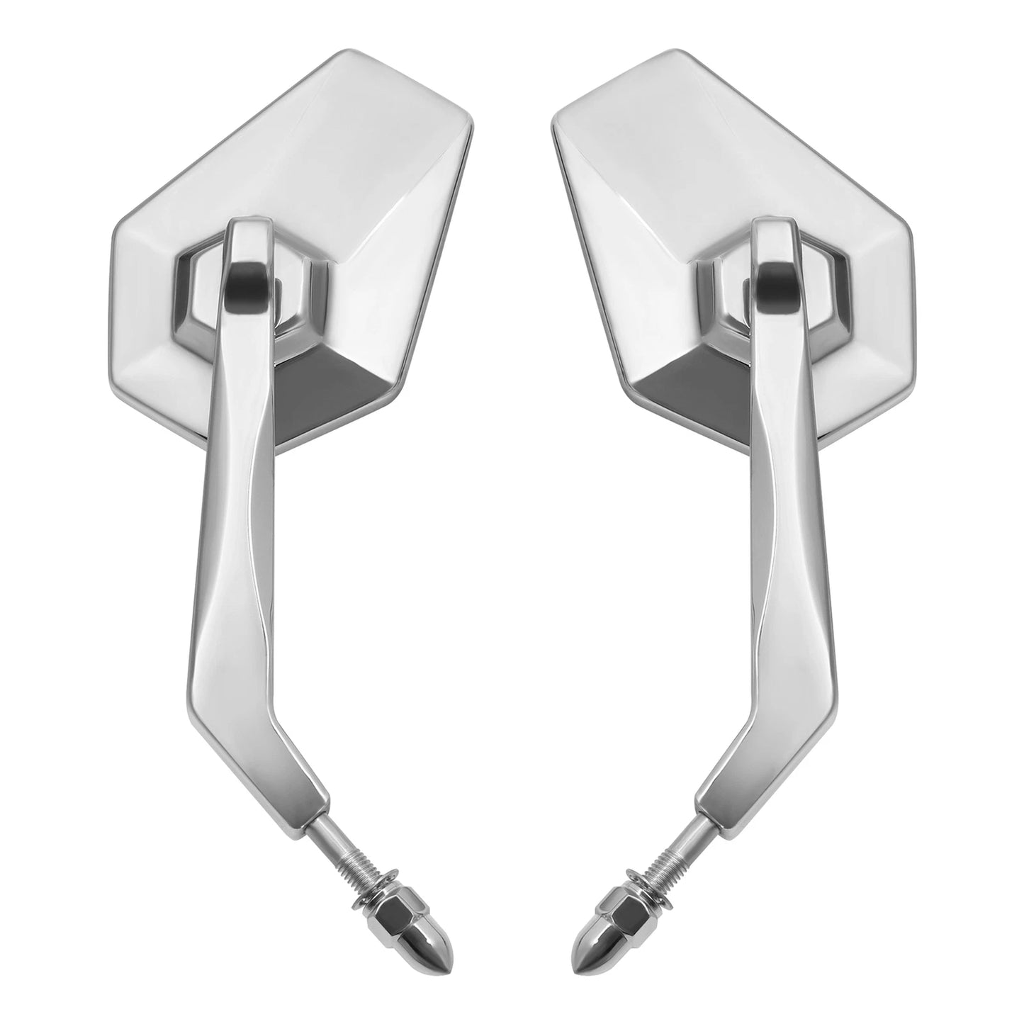 Chrome Rear-View Side Mirrors for Harley Electra Road Street Glide (1982-2023)