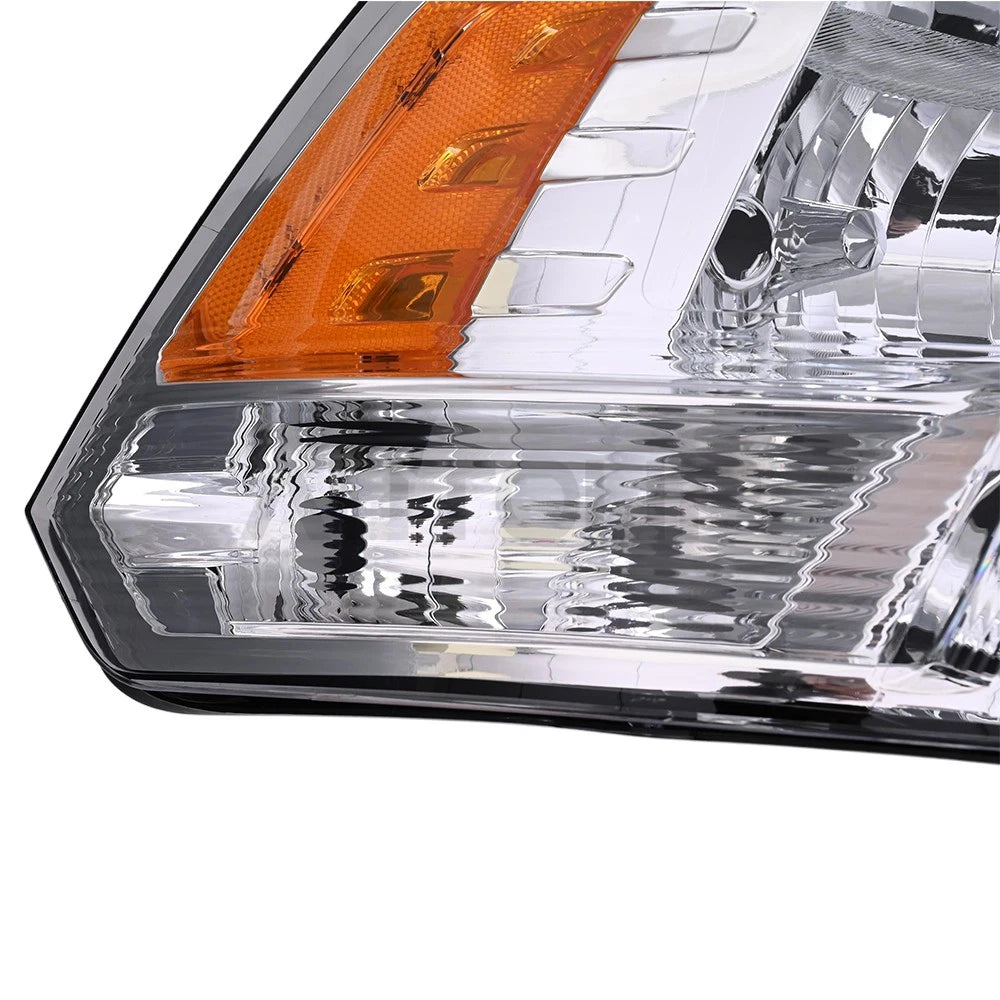Chrome Quad Headlight Passenger Side RH for Dodge Ram (2009–2018)